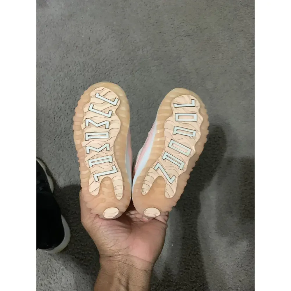 Size 9c-Nike Air Jordan 11 Retro Low Legend Pink 645107-160 Toddler Baby